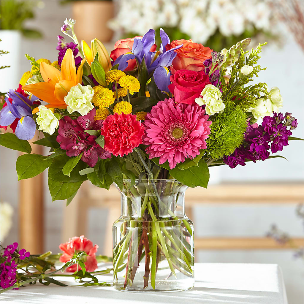 Bold & Bright – A Florist Original – Flowers By Louise, Wasilla AK