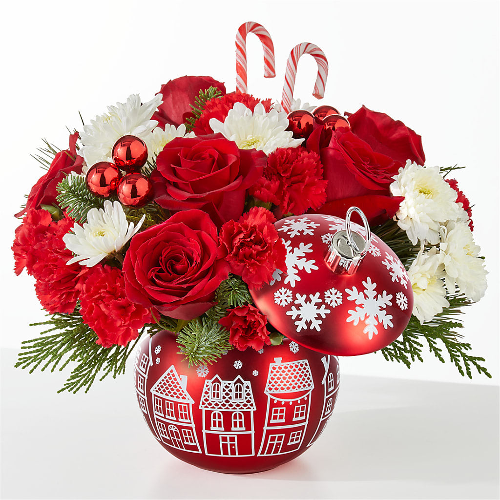 Cheer in the Air Ornament – Flowers By Louise, Wasilla AK