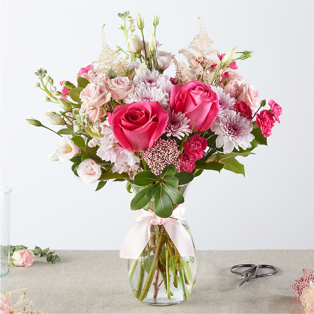 Pink Ribbon - A Florist Original – Flowers By Louise, Wasilla AK