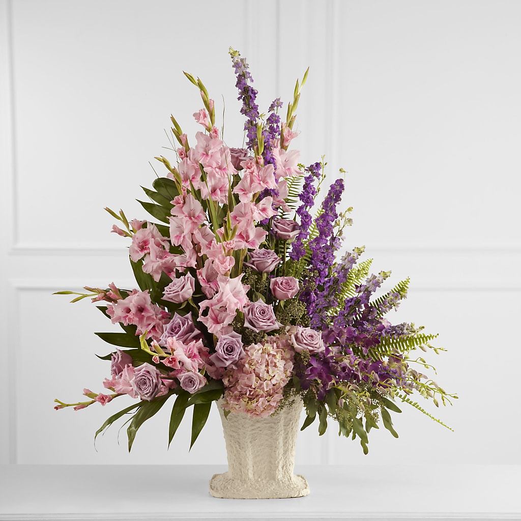 Flowing Garden Arrangement – Flowers By Louise, Wasilla AK