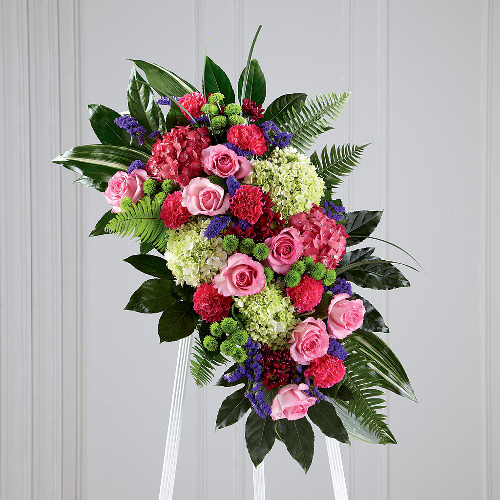 Refreshing Mix Standing Spray – Flowers By Louise, Wasilla AK