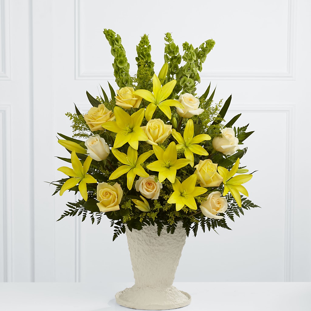 Golden Memories Arrangement – Flowers By Louise, Wasilla AK