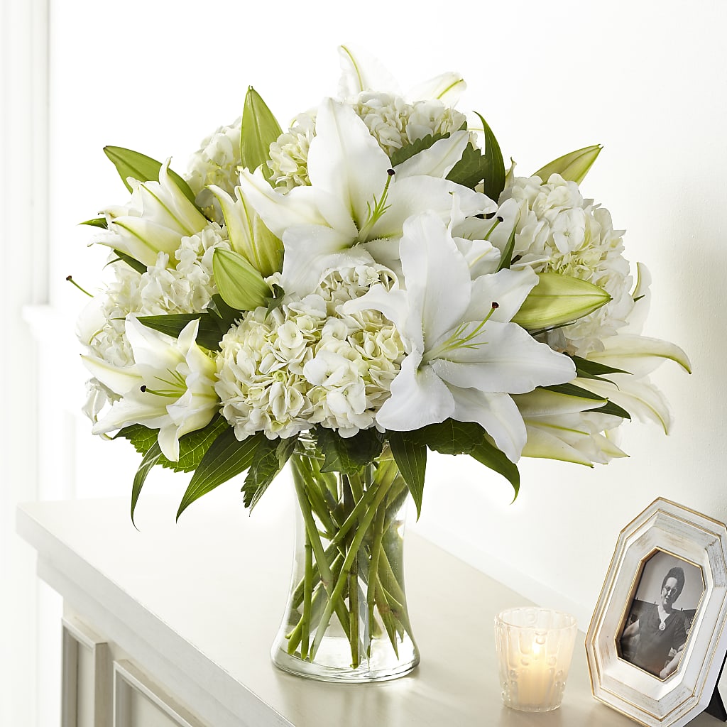 Compassionate Lily Bouquet – Flowers By Louise, Wasilla AK