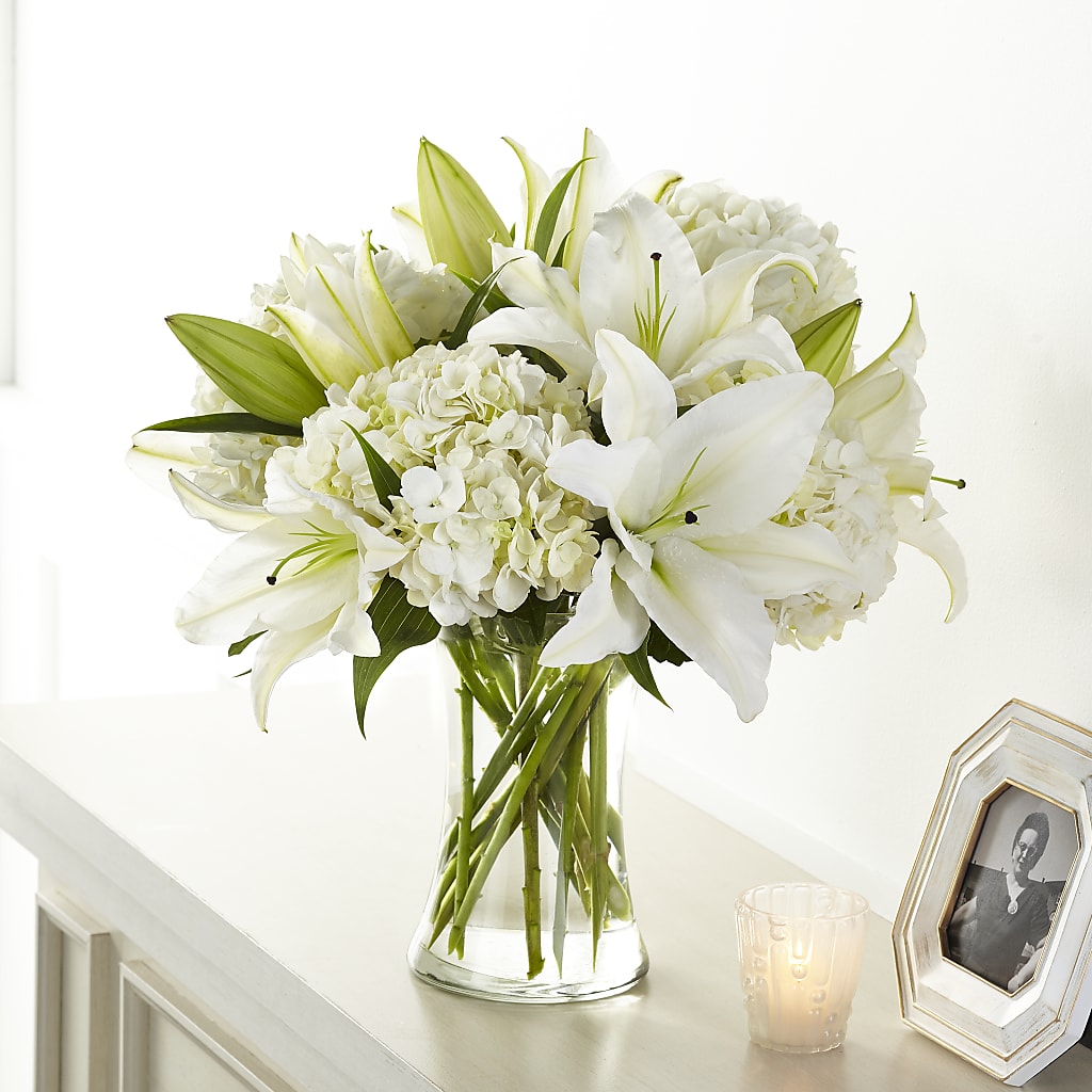 Compassionate Lily Bouquet – Flowers By Louise, Wasilla AK