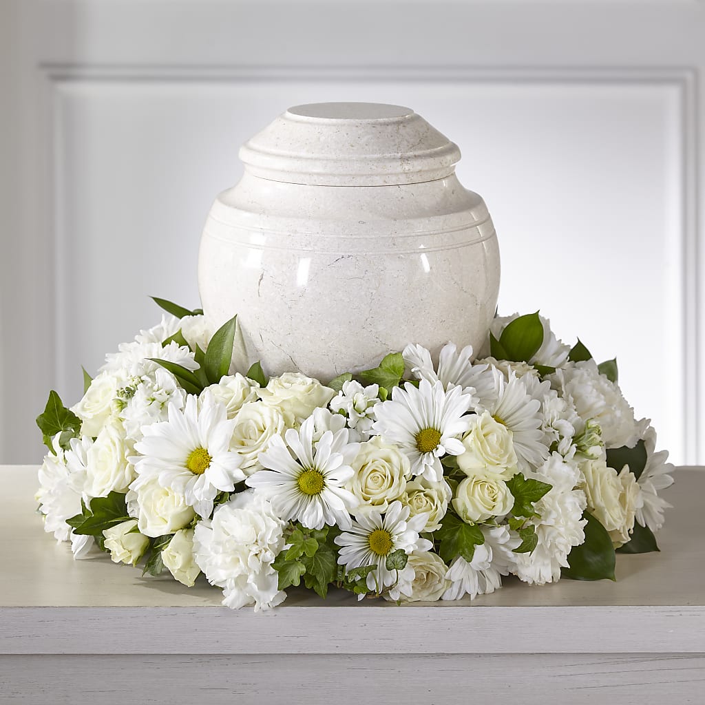 Ivory Gardens Cremation Adornment – Flowers By Louise, Wasilla AK