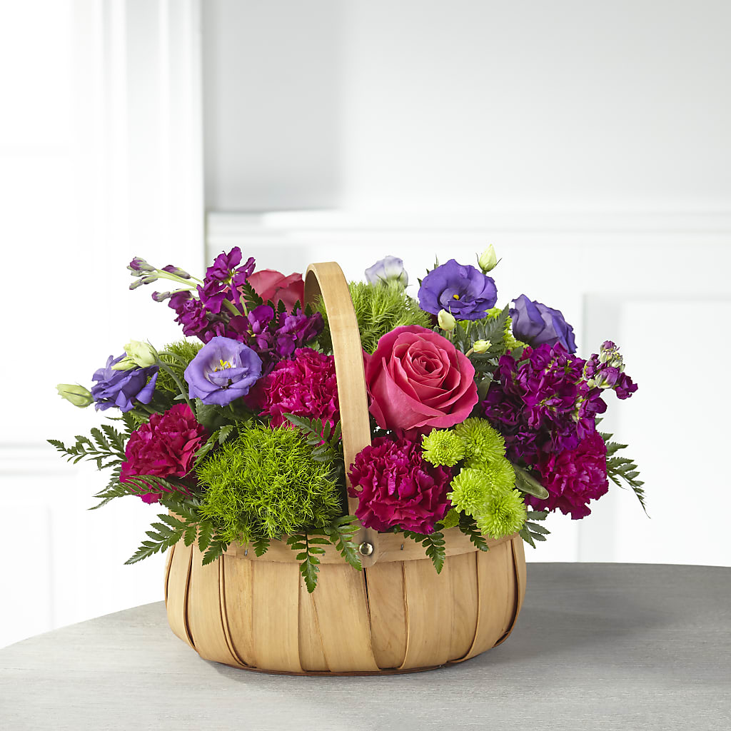 Serene Sanctuary Basket – Flowers By Louise, Wasilla AK