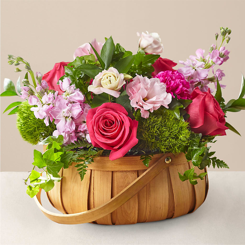 Radiance in Bloom Basket – Flowers By Louise, Wasilla AK