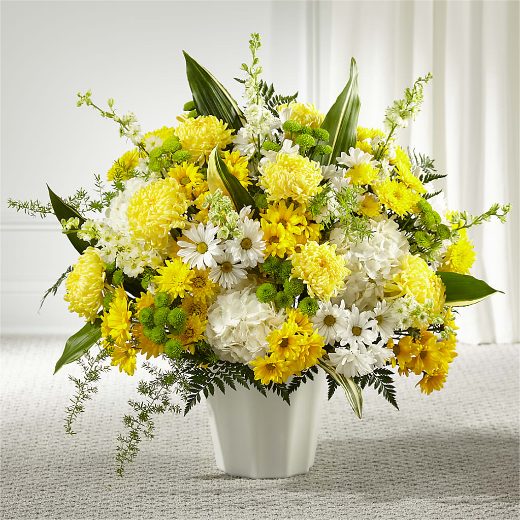 Unity & Grace Floor Basket – Flowers By Louise, Wasilla AK