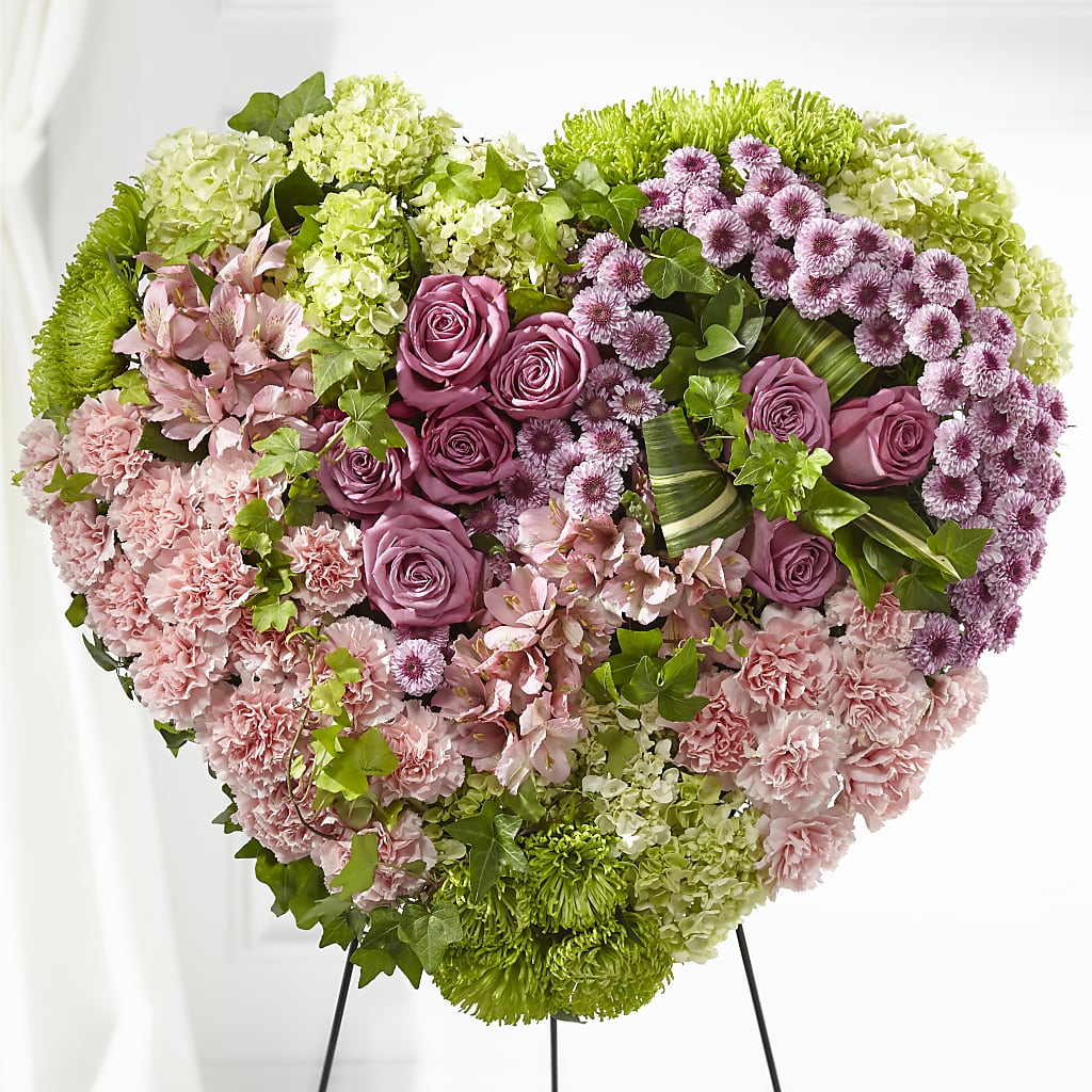 Heartwarming Standing Heart – Flowers By Louise, Wasilla AK