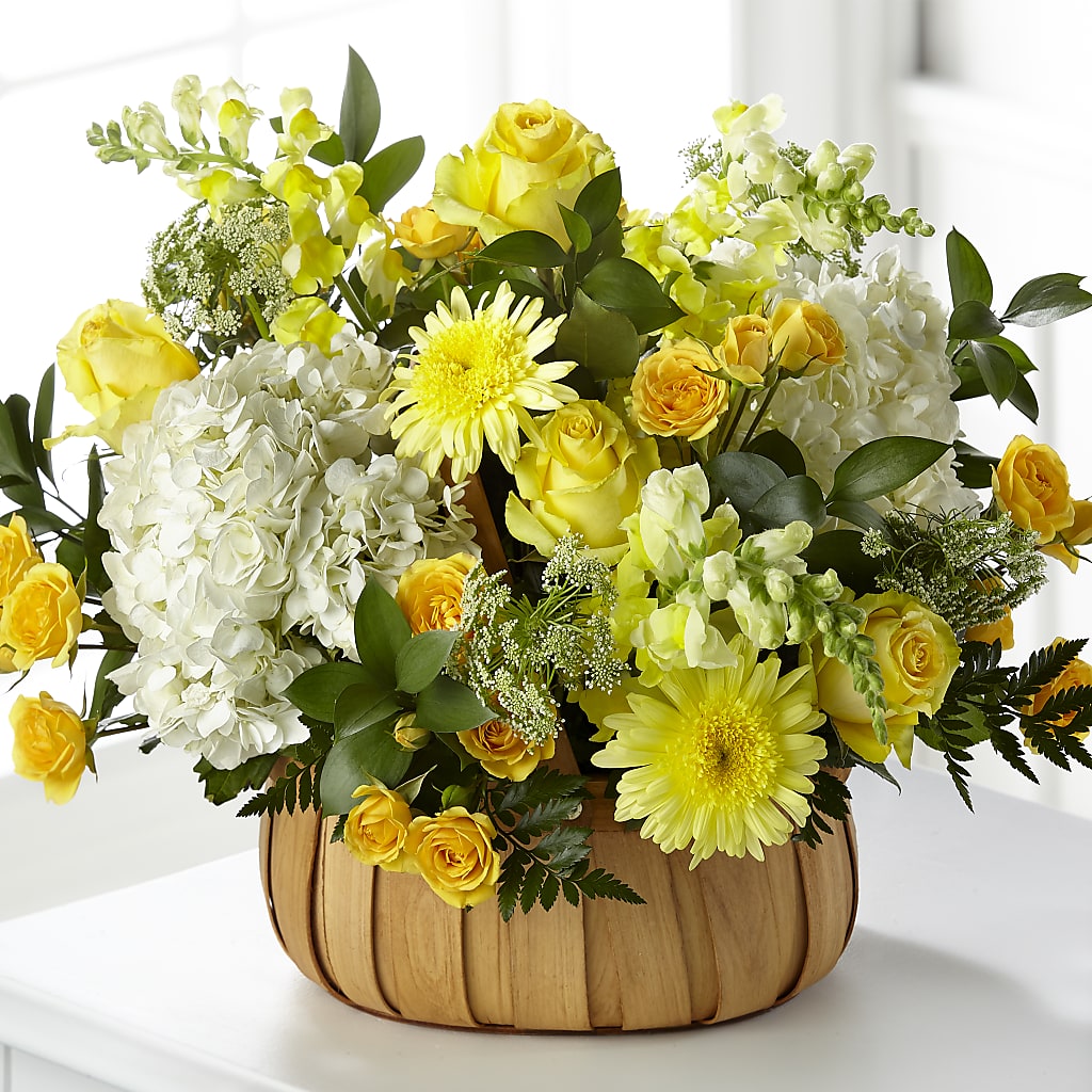 Rustic Remembrance Basket – Flowers By Louise, Wasilla AK