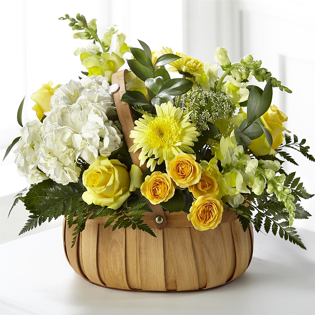 Rustic Remembrance Basket – Flowers By Louise, Wasilla AK