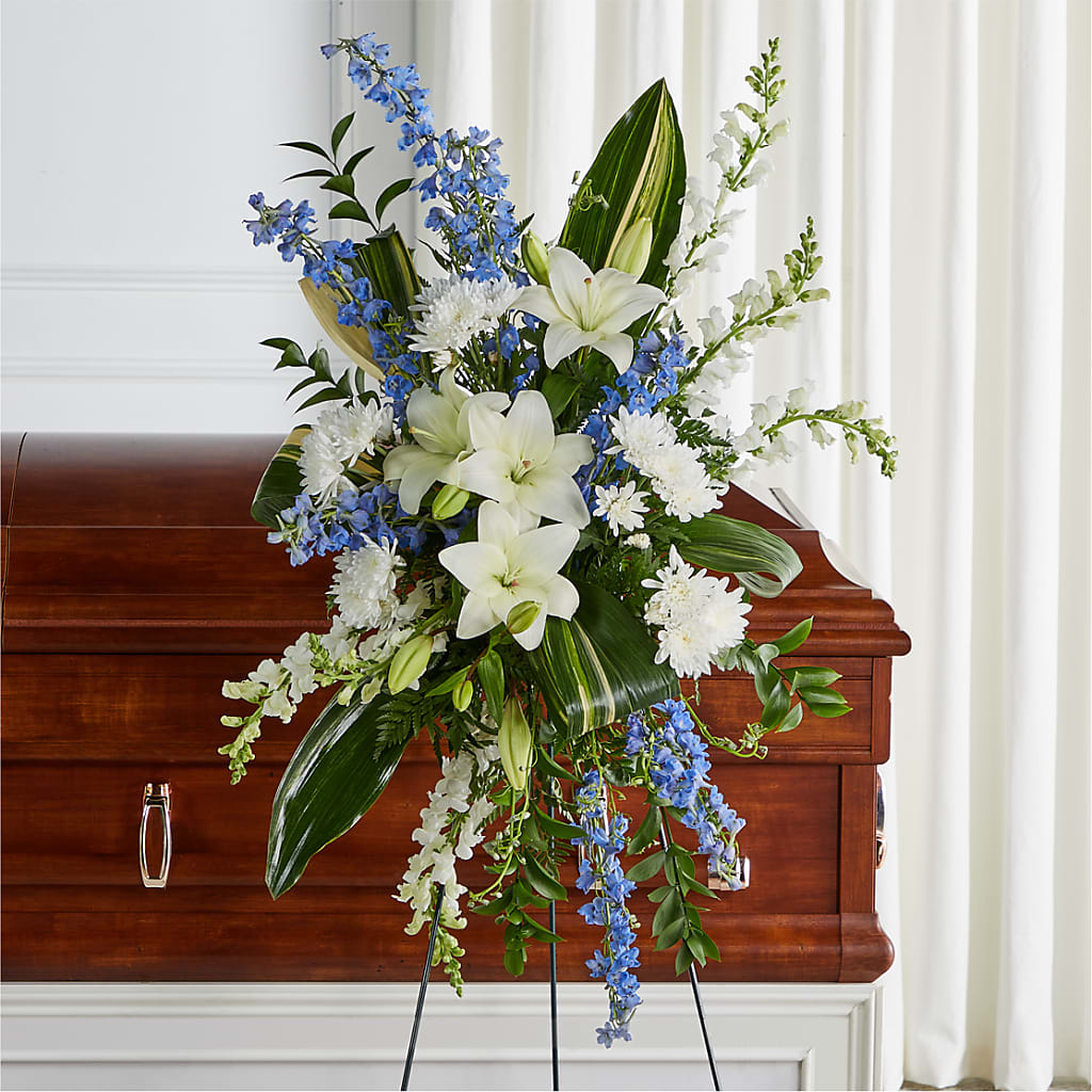 Eternal Impressions Standing Spray – Flowers By Louise, Wasilla AK