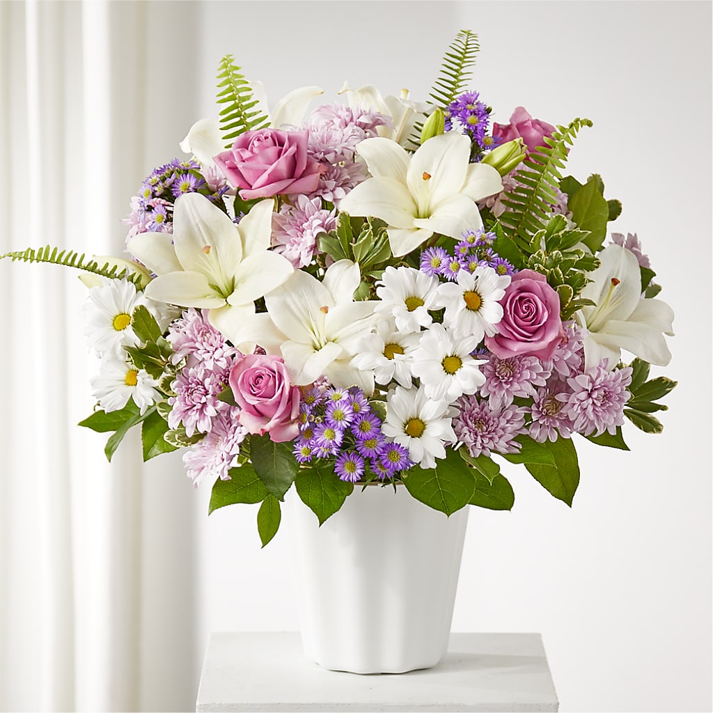 Warmest Thoughts Tabletop Basket – Flowers By Louise, Wasilla AK