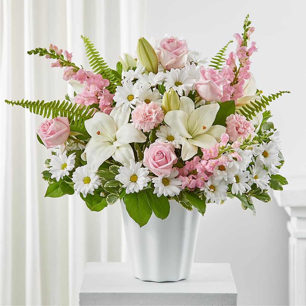 Soft Touch Tabletop Basket – Flowers By Louise, Wasilla AK