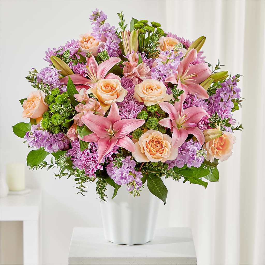 Supportive Embrace Tabletop Basket – Flowers By Louise, Wasilla AK