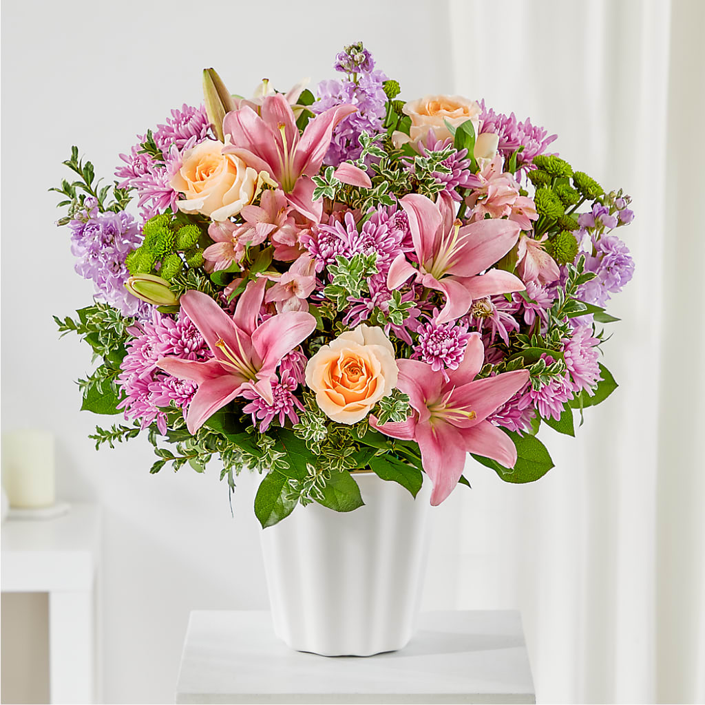 Supportive Embrace Tabletop Basket – Flowers By Louise, Wasilla AK