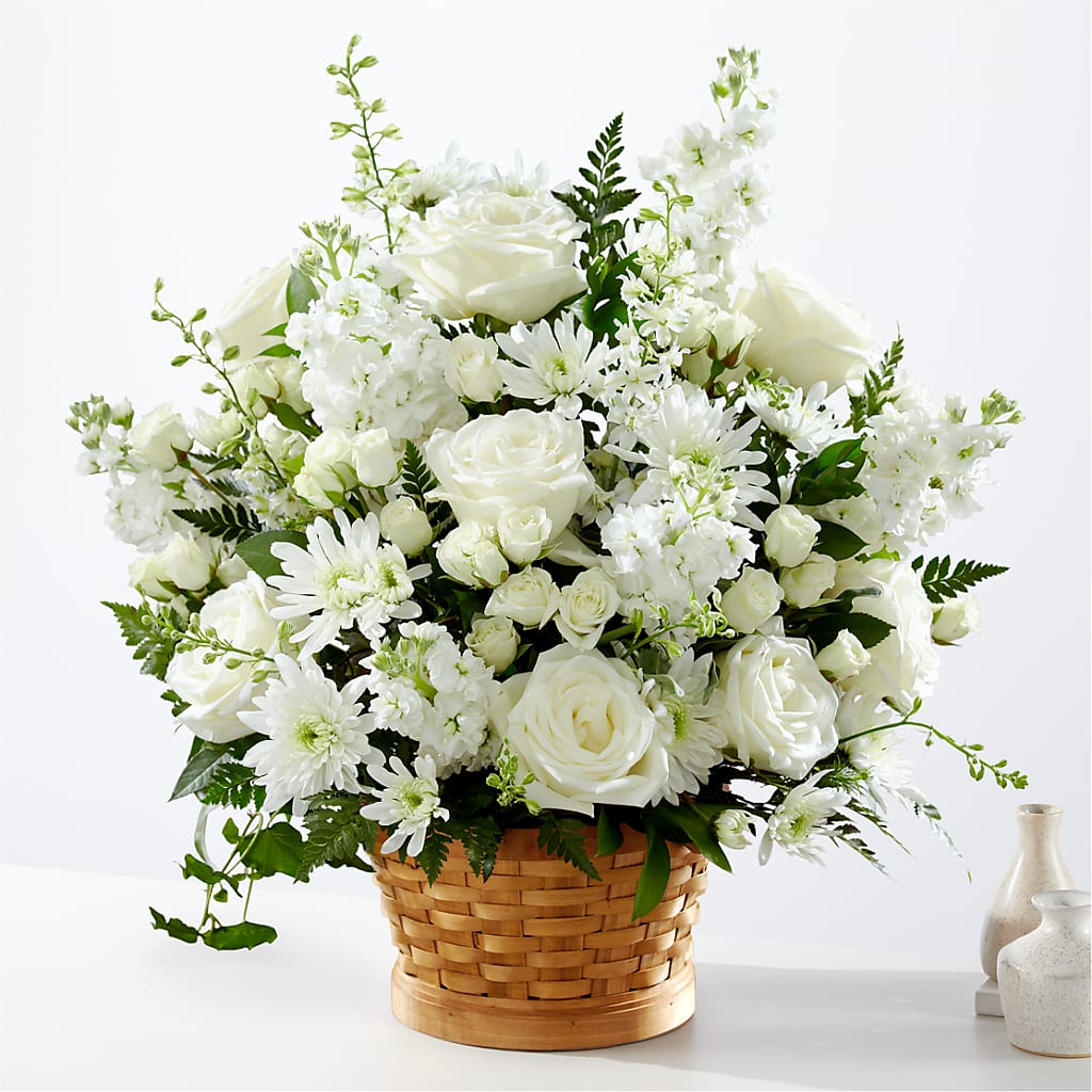Heartfelt Condolences Arrangement – Flowers By Louise, Wasilla AK