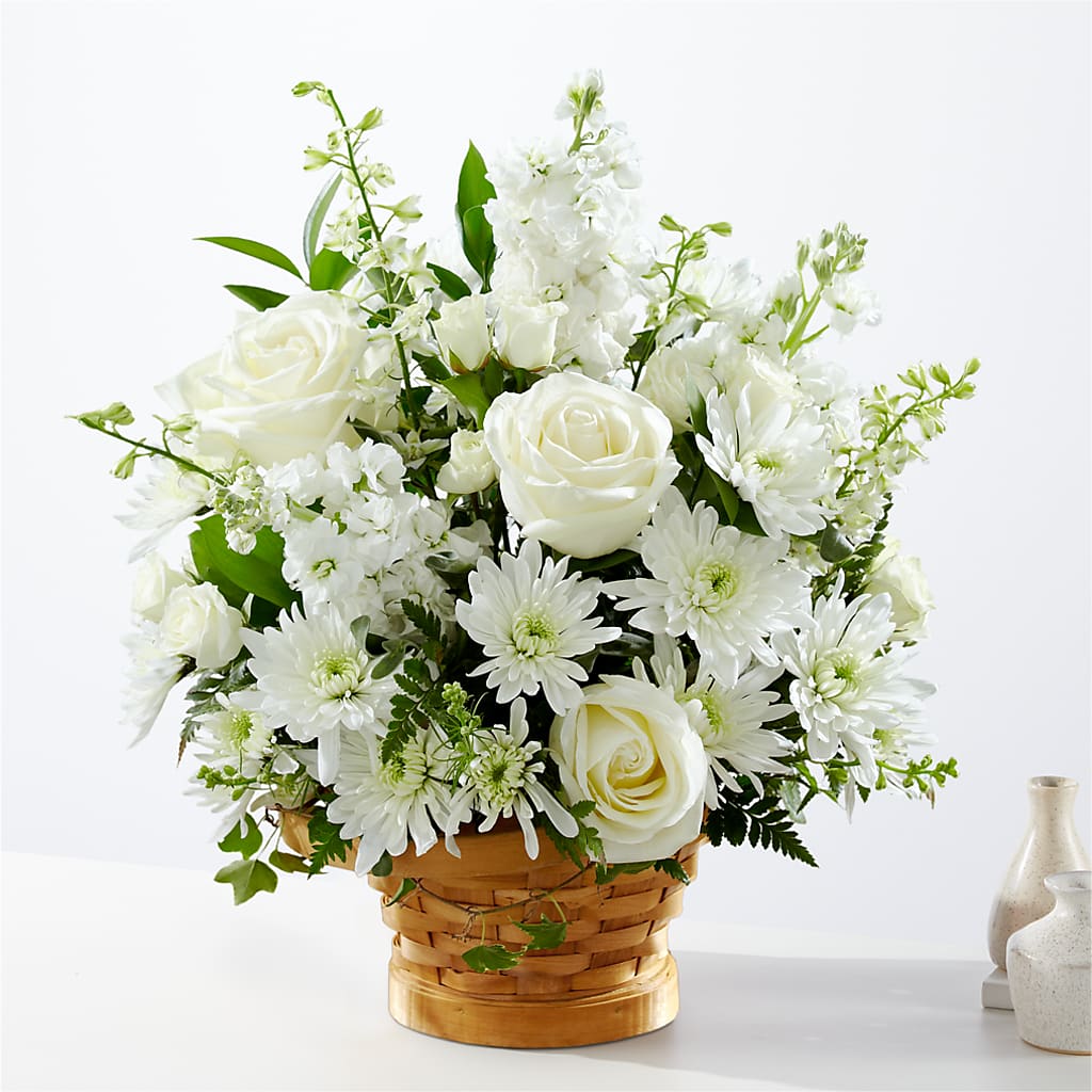 Heartfelt Condolences Arrangement – Flowers By Louise, Wasilla AK