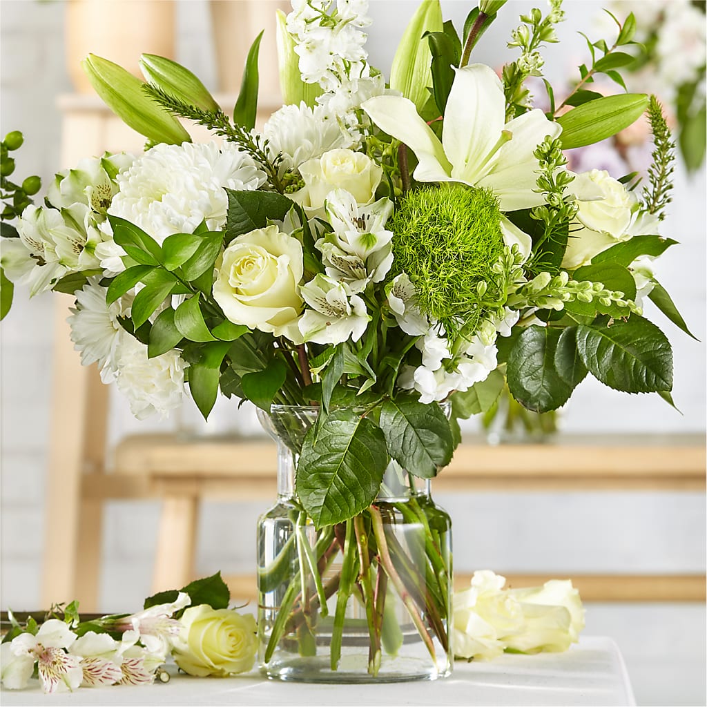 Classic Ivory – A Florist Original – Flowers By Louise, Wasilla AK