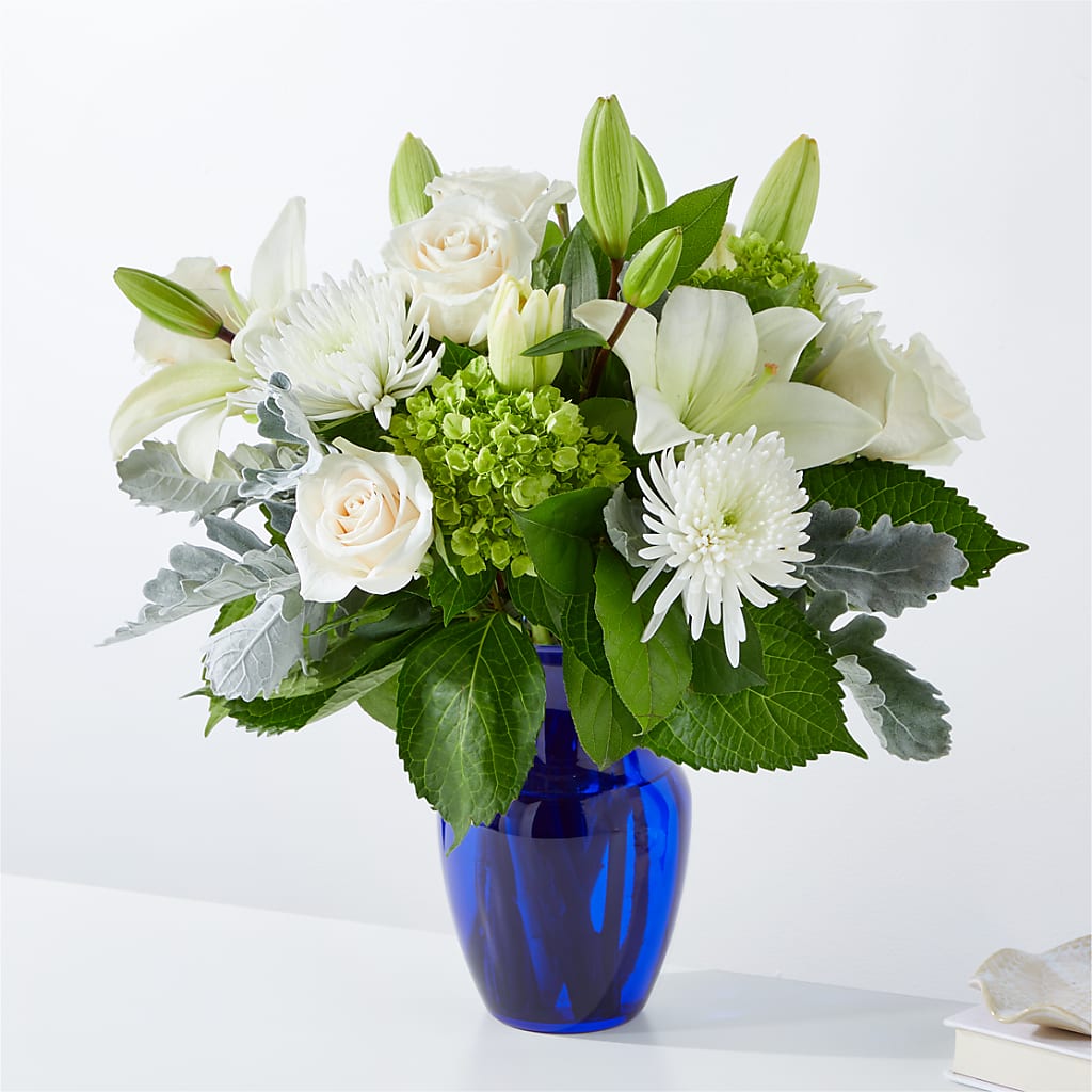 Snowy Dreams Bouquet – Flowers By Louise, Wasilla AK