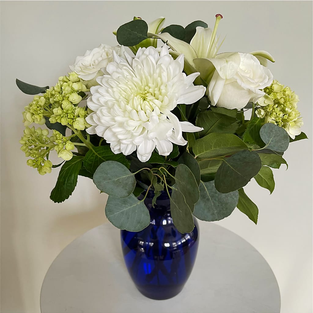 Snowy Dreams Bouquet – Flowers By Louise, Wasilla AK