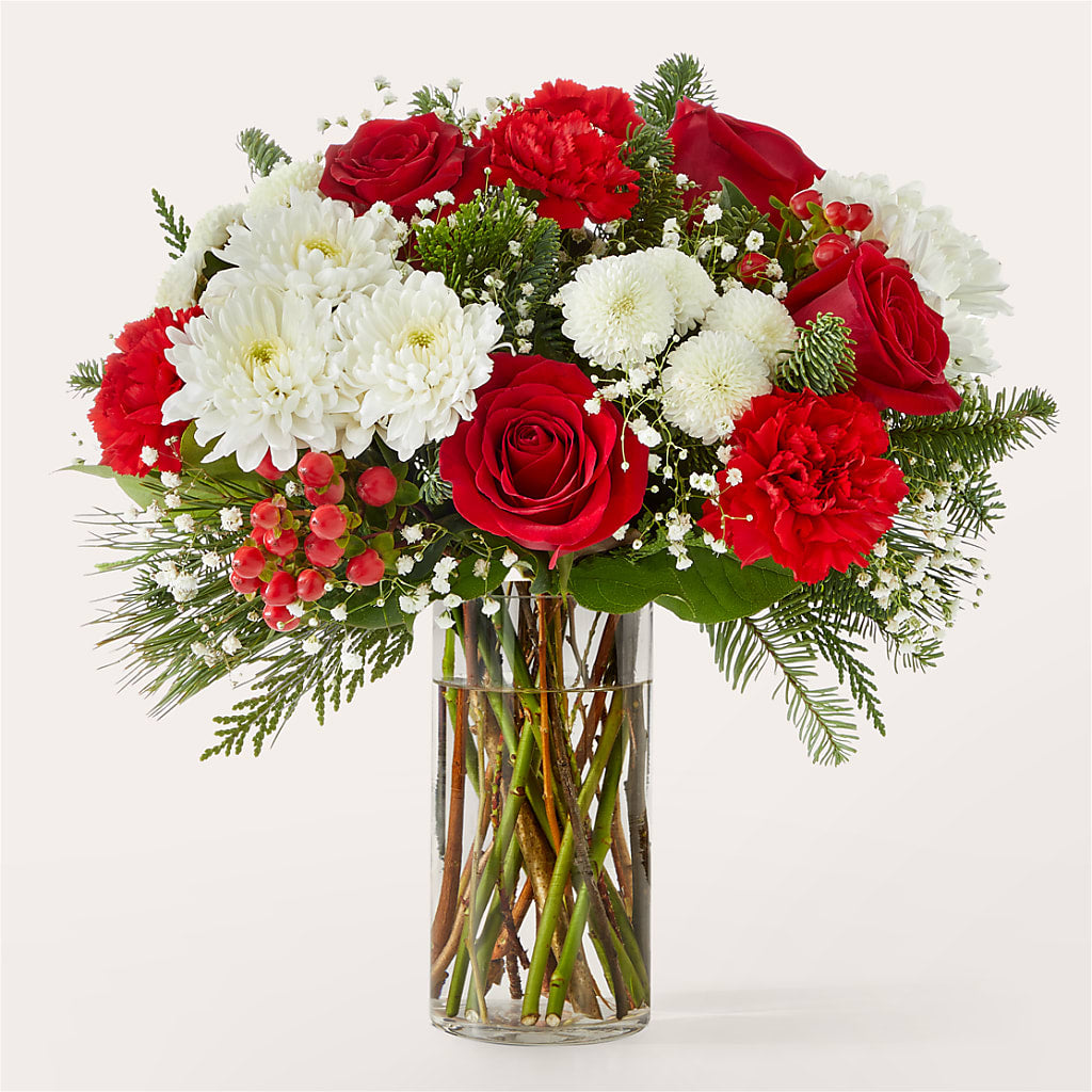 Chance of Flurries Bouquet – Flowers By Louise, Wasilla AK