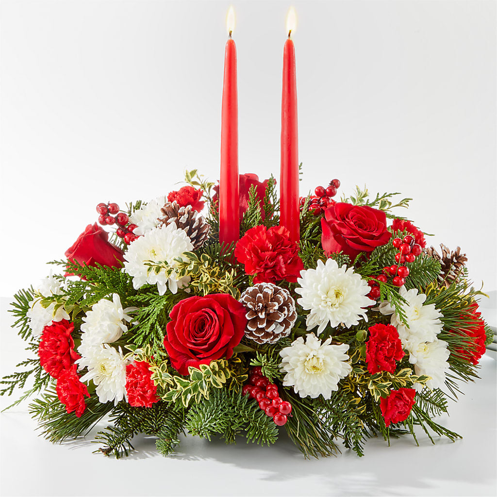 Holiday Soiree Centerpiece – Flowers By Louise, Wasilla AK