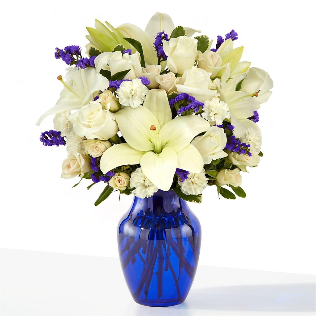 Sapphire Rush Bouquet – Flowers By Louise, Wasilla AK