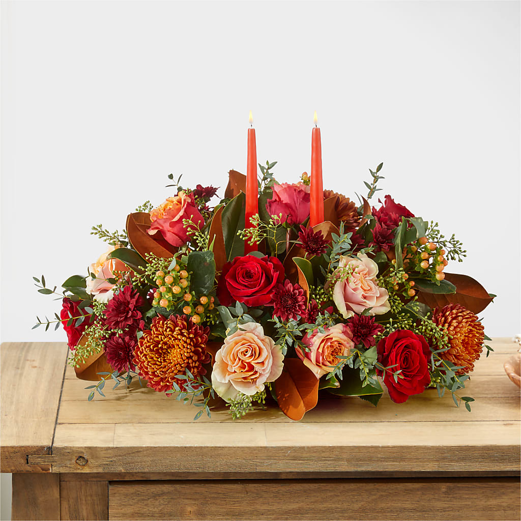 Gather Near Centerpiece – Flowers By Louise, Wasilla AK