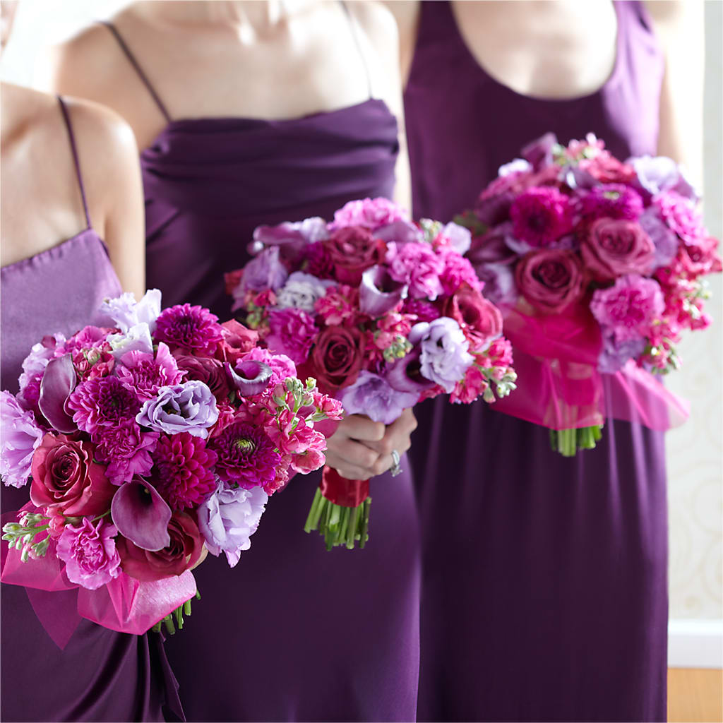 Bridesmaid's Garden Bouquet – Flowers By Louise, Wasilla AK