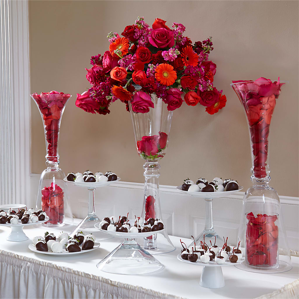 Life's Sweetness Centerpiece – Flowers By Louise, Wasilla AK