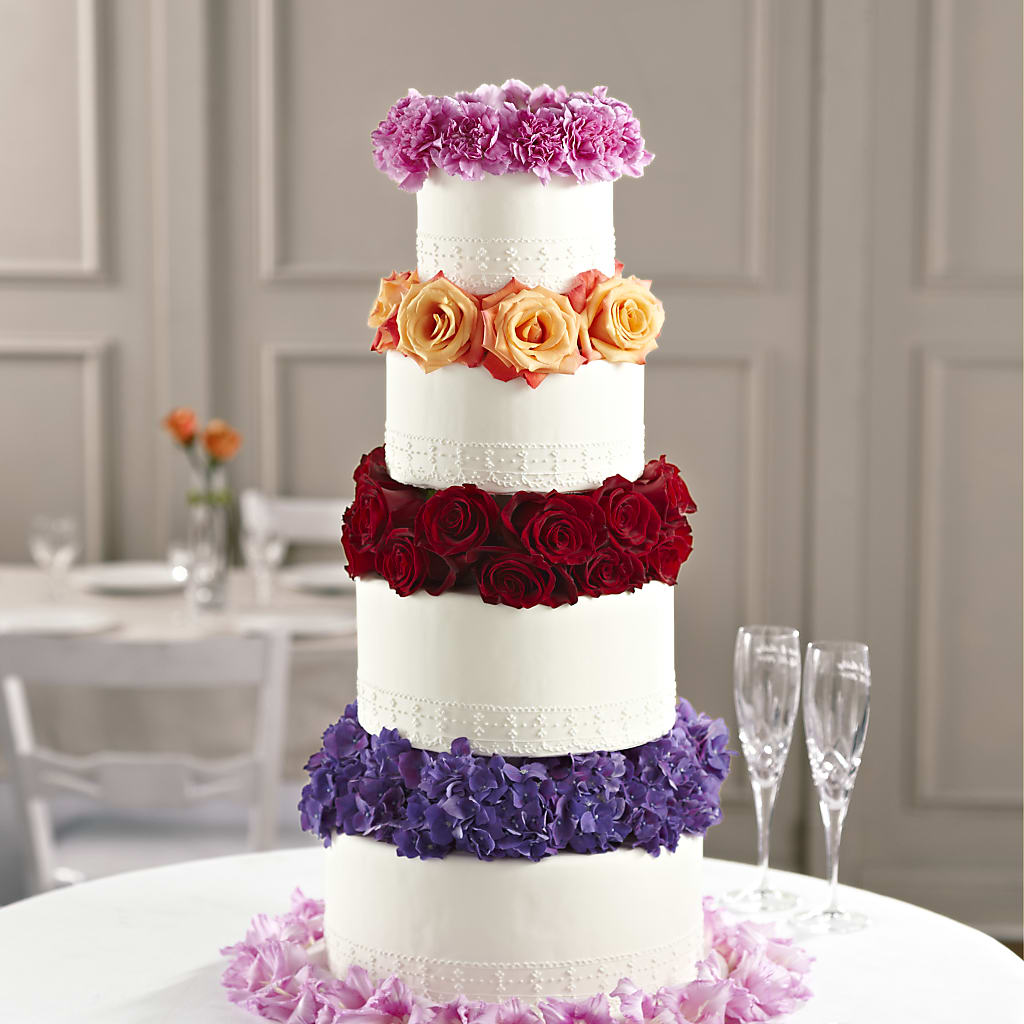 Infinite Love Cake Décor – Flowers By Louise, Wasilla AK