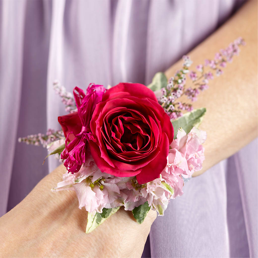 Rose Charm Corsage – Flowers By Louise, Wasilla AK
