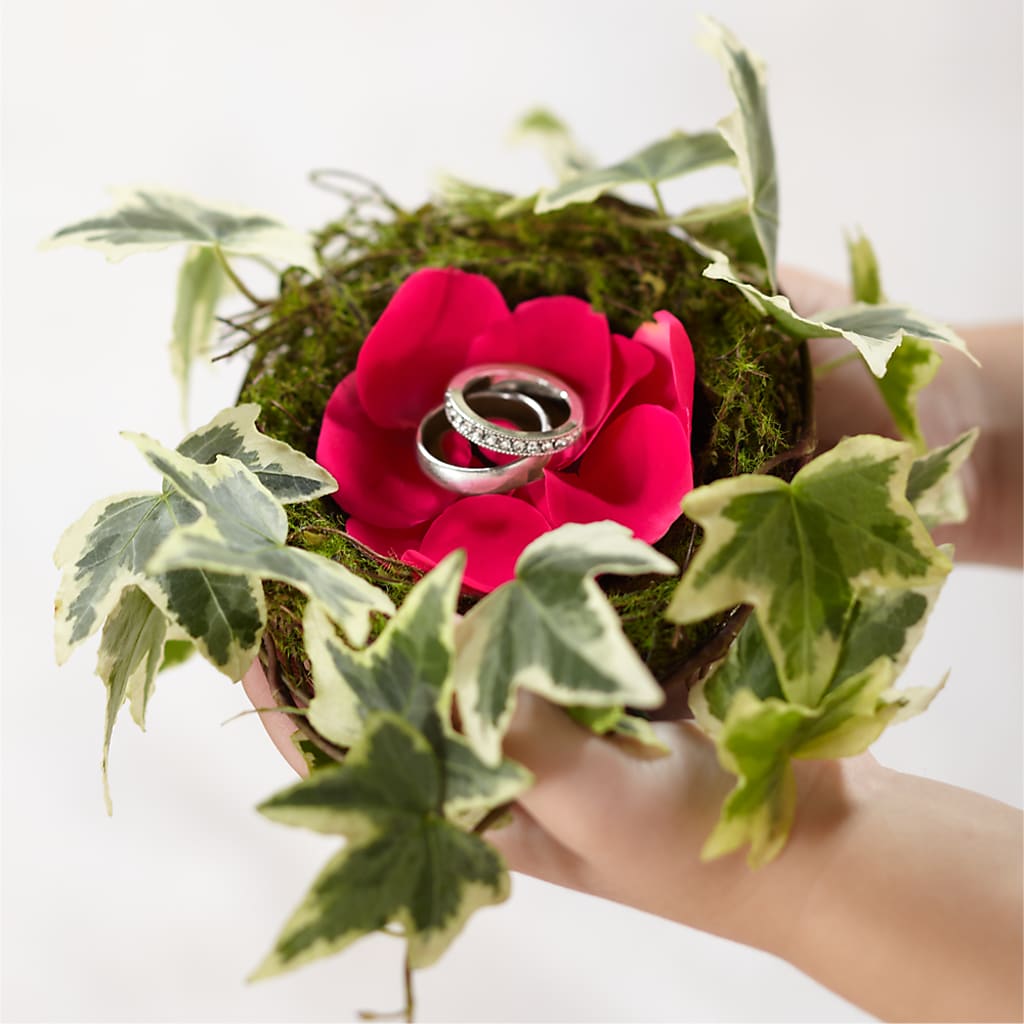 Lila Rose Ring Nest – Flowers By Louise, Wasilla AK