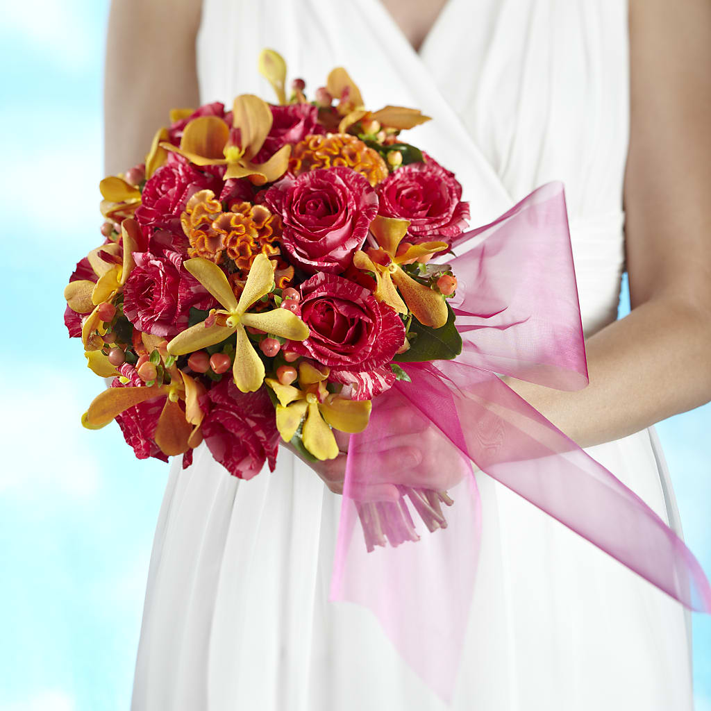 Brilliant Shades of Love Bouquet – Flowers By Louise, Wasilla AK