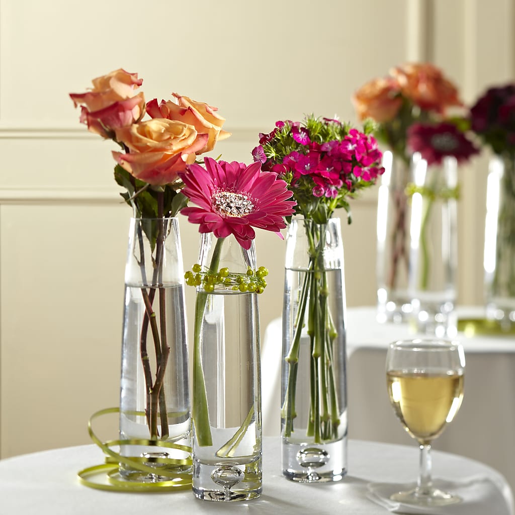 Sparkling Toast Centerpiece – Flowers By Louise, Wasilla AK