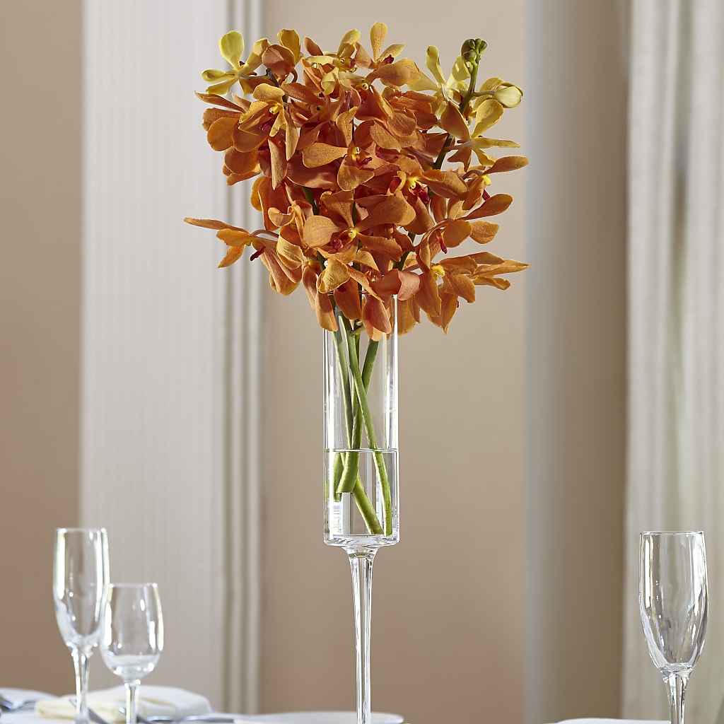 Orange Mokara Bouquet – Flowers By Louise, Wasilla AK