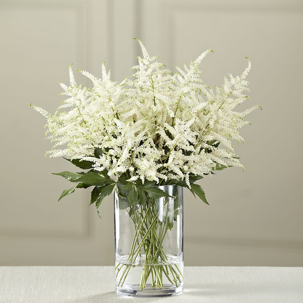 White Astilbe Bouquet – Flowers By Louise, Wasilla AK