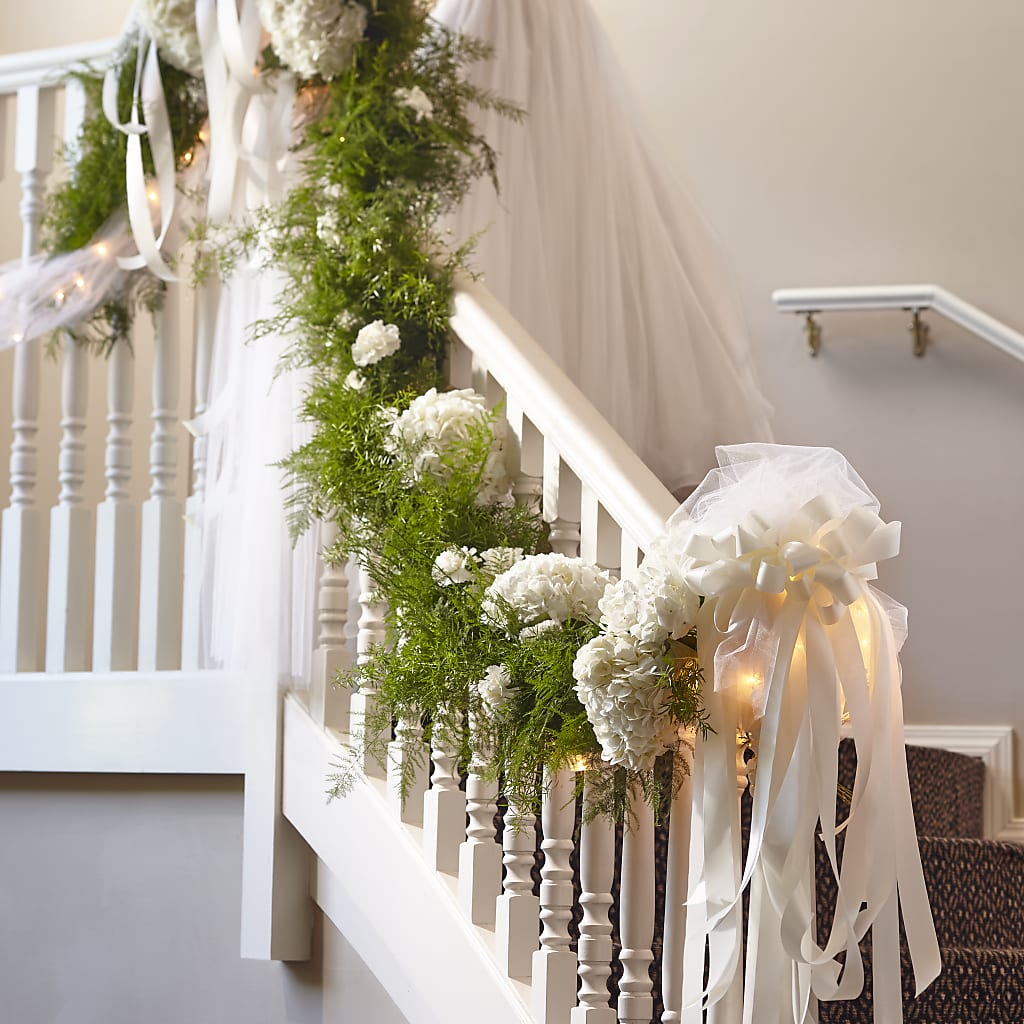 Champagne Dreams Garland – Flowers By Louise, Wasilla AK