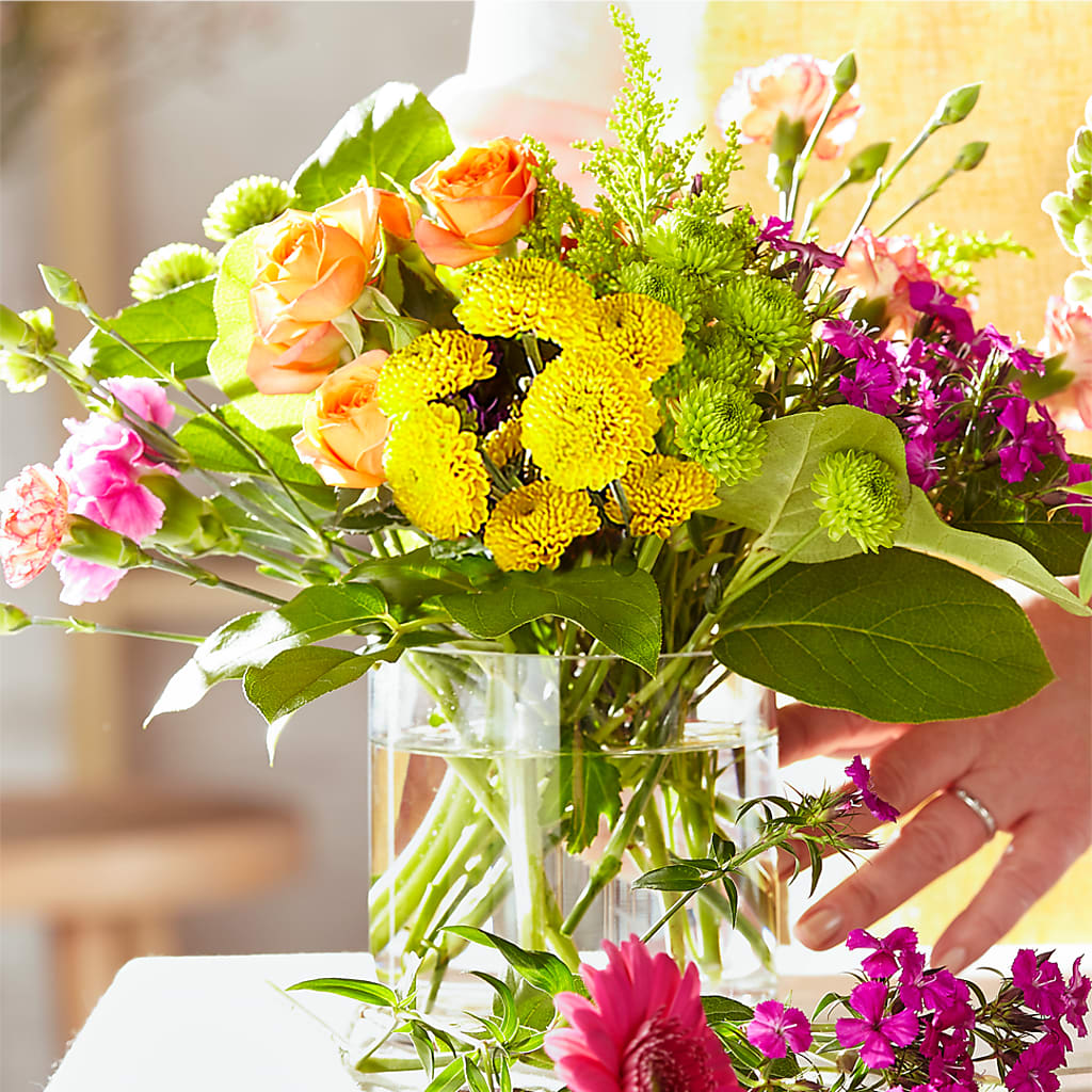 Bold & Bright – A Florist Original –  Flowers By Louise, Wasilla AK