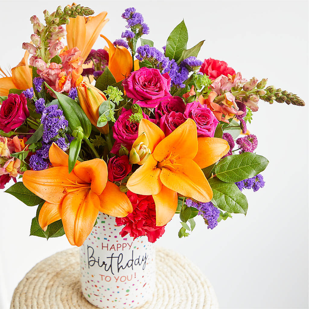 Birthday Palooza Bouquet –  Flowers By Louise, Wasilla AK