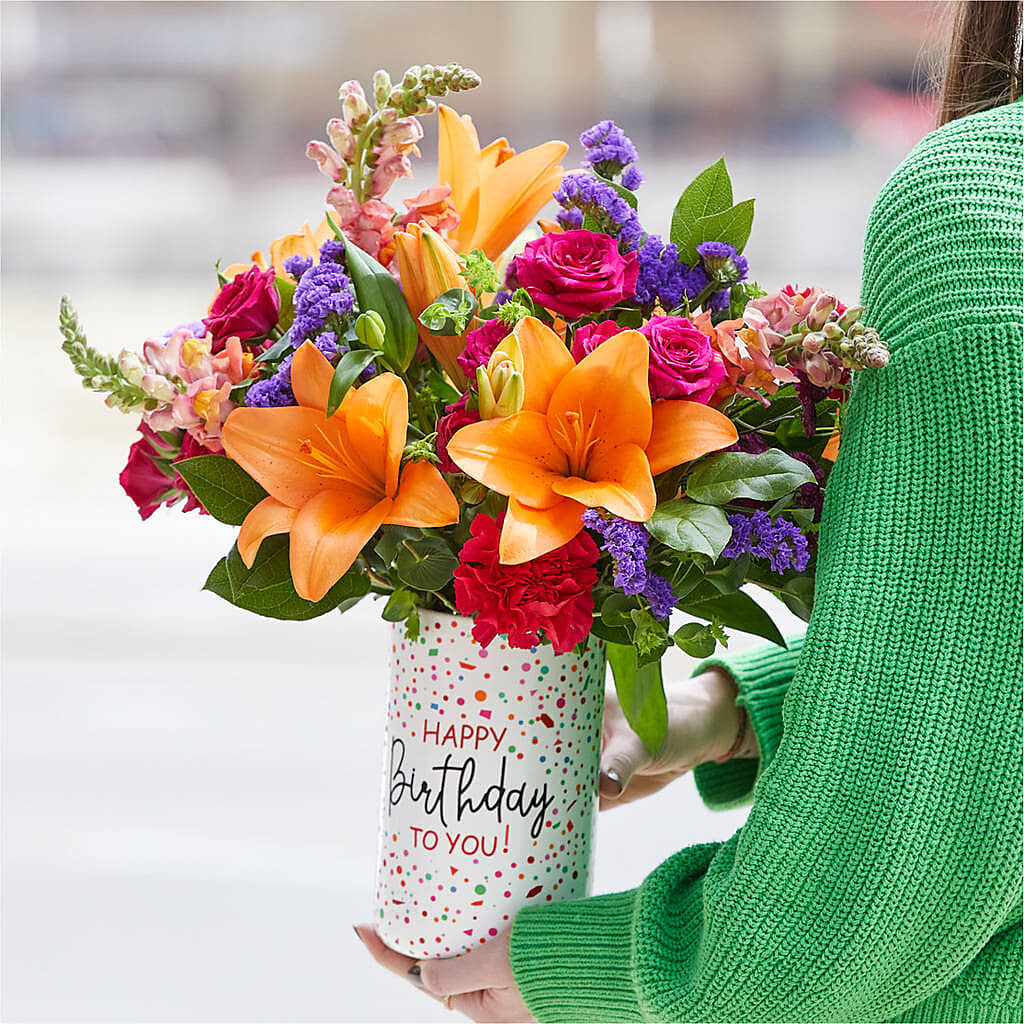 Birthday Palooza Bouquet –  Flowers By Louise, Wasilla AK