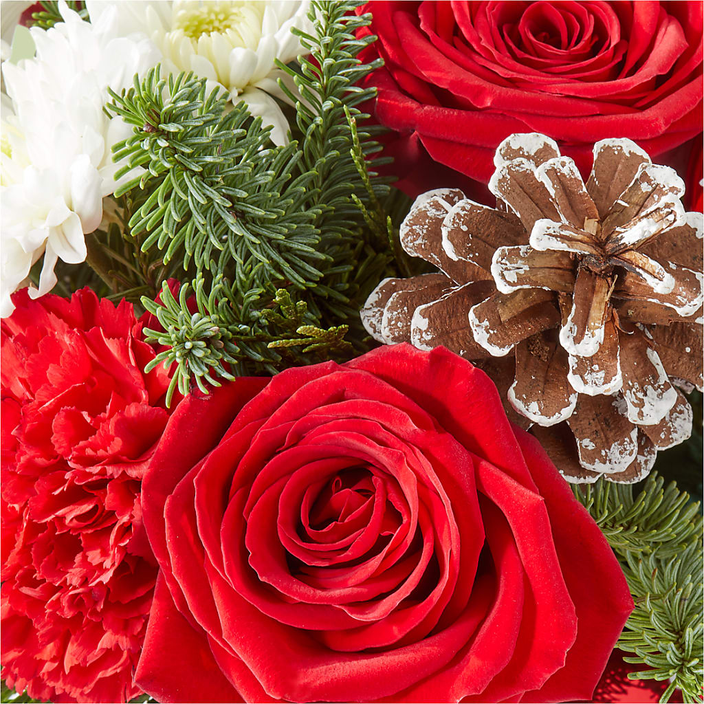 Christmas Village Ornament –  Flowers By Louise, Wasilla AK