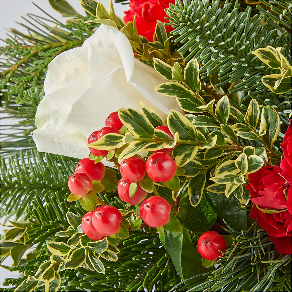 December Dreams Centerpiece –  Flowers By Louise, Wasilla AK