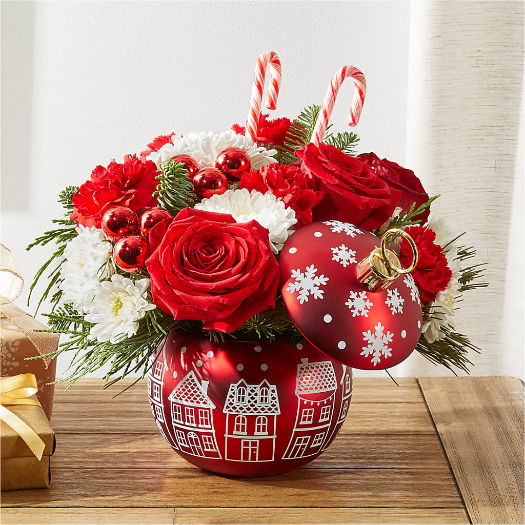 Cheer in the Air Ornament –  Flowers By Louise, Wasilla AK