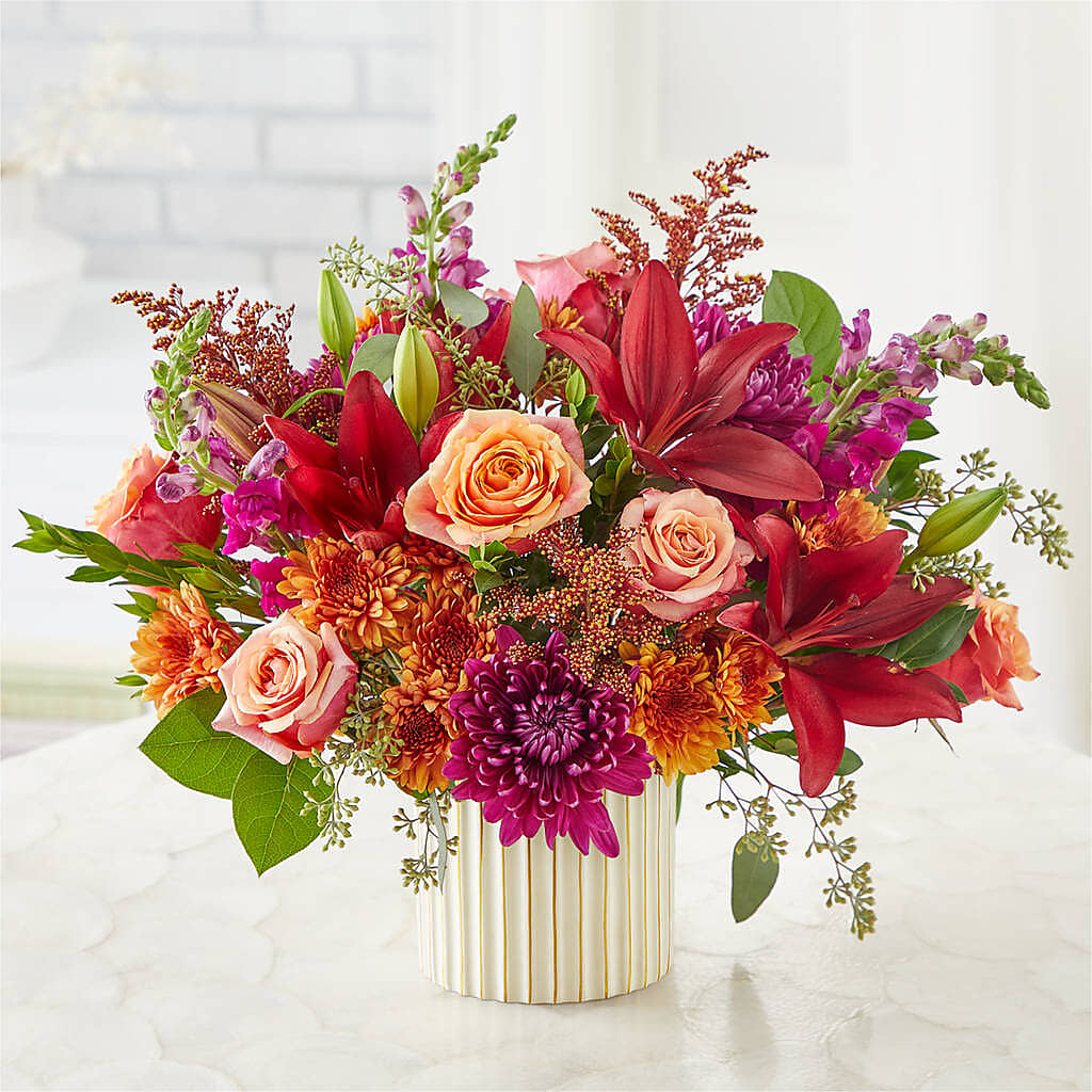 Burgundy Landscape Bouquet –  Flowers By Louise, Wasilla AK