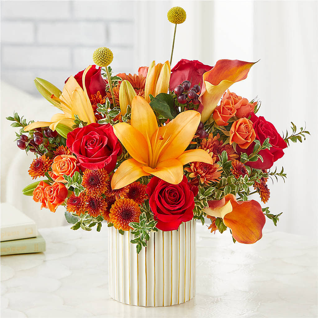 Scarlet Skies Bouquet –  Flowers By Louise, Wasilla AK
