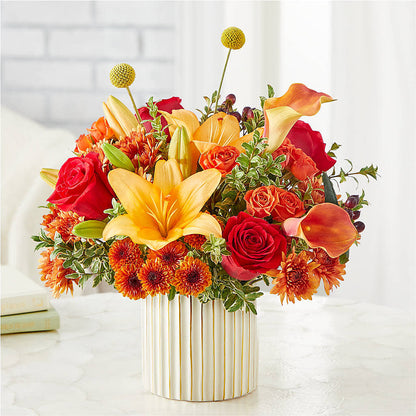 Scarlet Skies Bouquet –  Flowers By Louise, Wasilla AK