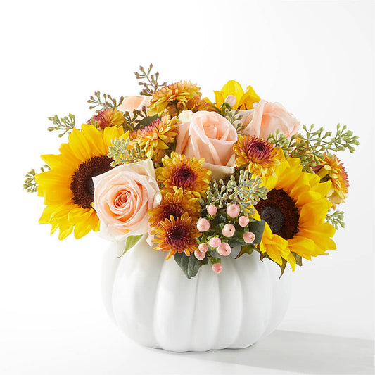 Pumpkin to Talk About Bouquet –  Flowers By Louise, Wasilla AK