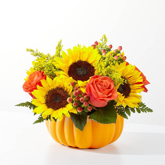 Pick of the Patch Pumpkin Bouquet –  Flowers By Louise, Wasilla AK